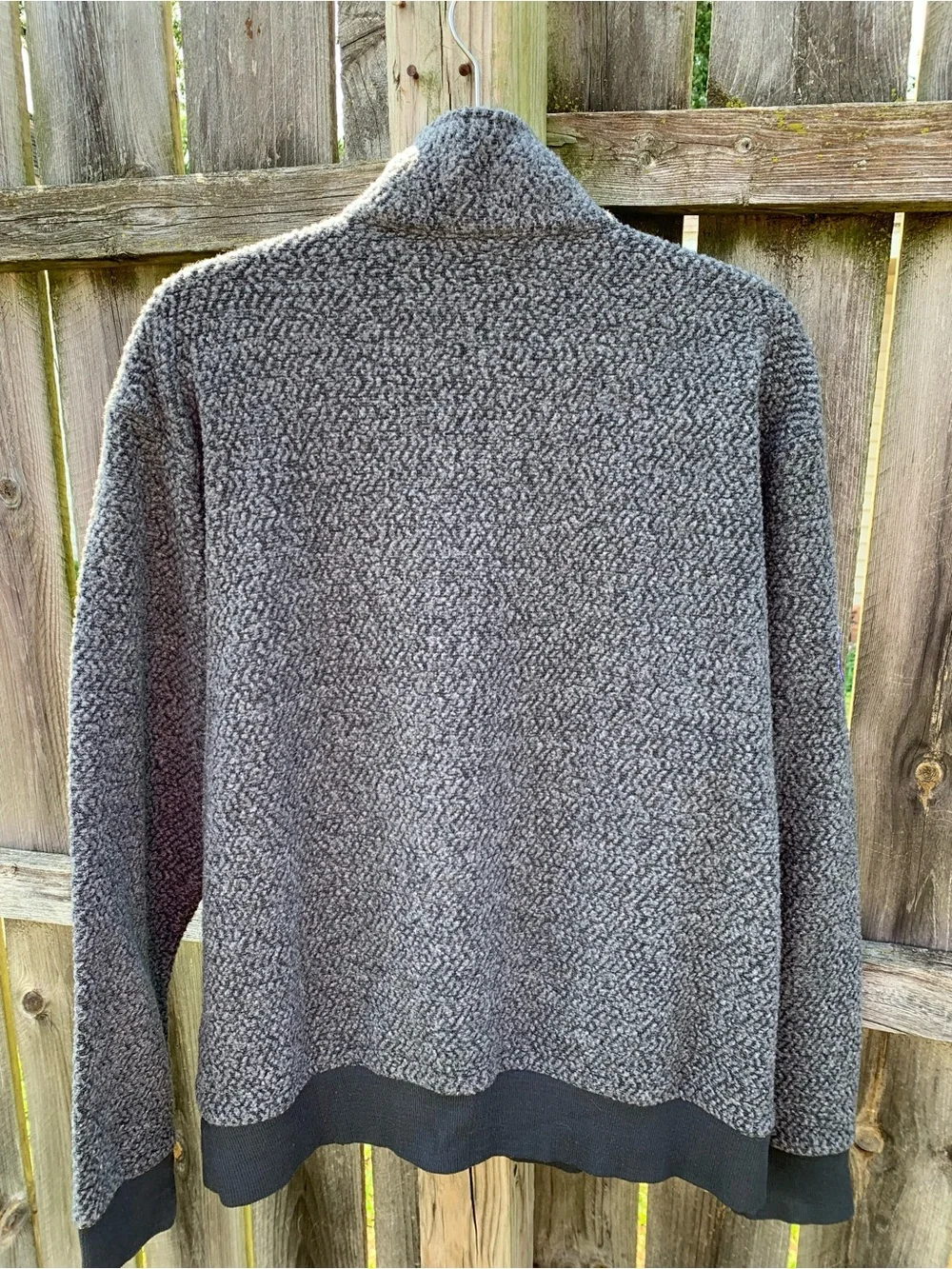 Rare Patagonia Notre Dame Woolyester Worn Wear Shamrock Fleece Pullover